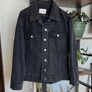 Vigoss Dark Gray Denim Jacket